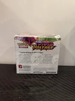 Pokemon Sword and Shield Vivid Voltage Booster Box Factory Sealed 820650827495 - Image 3