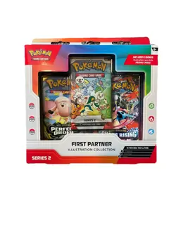 Pokemon TCG First Partner Illustration Collection Box Series 2 Sealed New - Image 1