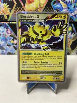 Electivire LV. X 121/123 Pokemon Mysterious Treasures LP - Image 1
