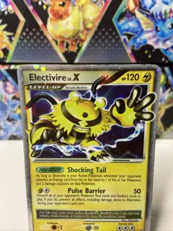 Electivire LV. X 121/123 Pokemon Mysterious Treasures LP - Image 2