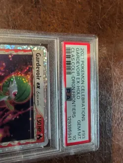 2021 Pokemon SWSH Celebrations Gardevoir ex Classic Collection #93/101 PSA 10 - Image 3