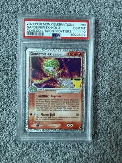 Gardevoir ex 93/101 Pokemon 2021 Celebrations: Classic Collection PSA 10 GEM - Image 1