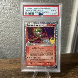 PSA 10 GEM MINT POKEMON Gardevoir EX 93/101 Celebrations Holo 2021 - Image 1