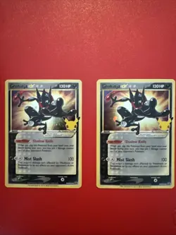 Greninja Gold Star Celebrations 25th Anniversary Promo - Near Mint Pokemon X2 - Image 1