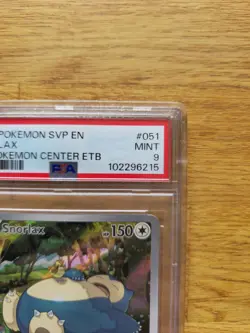 Snorlax SVP 051 - Pokemon Center 151 Stamped Black Star Promo - PSA 9 - Image 4