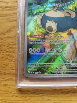 Snorlax SVP 051 - Pokemon Center 151 Stamped Black Star Promo - PSA 9 - Image 5