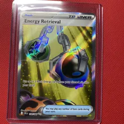 Energy Retrieval Ultra Rare ME04: Chaos Rising 108/086 NM Pokemon Card - Image 1