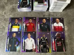 2020-23 Topps Chrome F1 Purple Parallel /399 Bundle, 147 cards in total no dupes - Image 2