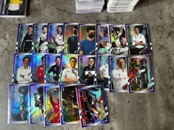 2020-23 Topps Chrome F1 Purple Parallel /399 Bundle, 147 cards in total no dupes - Image 3