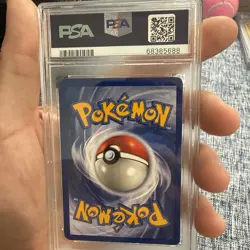 1999 Pokemon TCG Lapras #10/62 1st Edition Holo Fossil Set PSA 7 Near Mint - Image 4