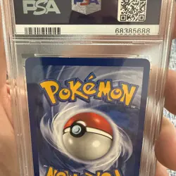 1999 Pokemon TCG Lapras #10/62 1st Edition Holo Fossil Set PSA 7 Near Mint - Image 5