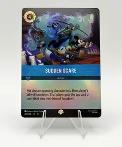 Disney Lorcana Sudden Scare Epic 219/204 Holo Whispers in the Well - Image 1