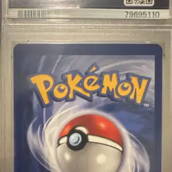 Pokemon 1999 Fossil Lapras 10/62 Holo Rare 1st Edition PSA 8 - Image 3