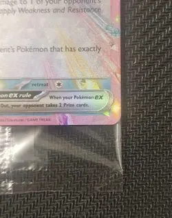 Pokemon TCG Prismatic Evolutions Glaceon Ex Stamped Promo Card Sealed 026/131 - Image 4
