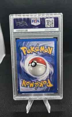 2000 POKEMON TEAM ROCKET #14/82 DARK WEEZING HOLO UNLIMITED PSA 7 - Image 2