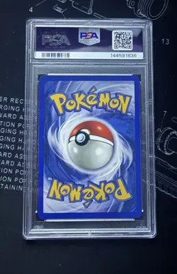Pokemon 2000 Team Rocket Dark Weezing 14/82 Holo 1st Edition PSA 7 English - Image 2
