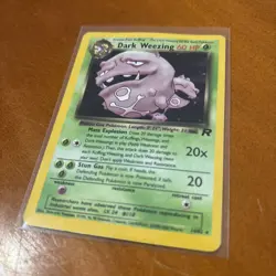 Pokemon TCG Dark Weezing 14/82 Team Rocket Holo Unlimited NM WOTC 2000 - Image 2
