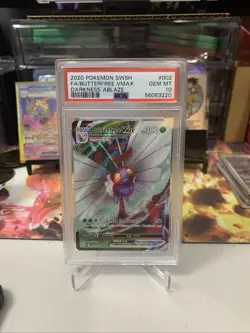 2020 Pokemon: BUTTERFREE VMAX 002/189 - [Darkness Ablaze] - Gem Mint - PSA 10 💎 - Image 1