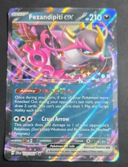 Fezendipiti EX 038/064 | Shrouded Fable | Pokemon TCG Card - Image 1