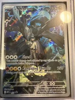 POKEMON Full Art Card Lot MEW V MEWTWO N's ZEKROM Mega LUCARIO EX & MORE NM - Image 4
