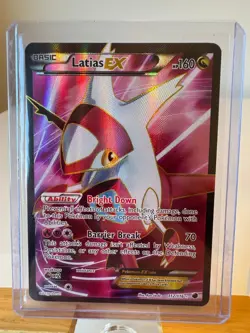 Latias EX 112/116 Plasma Freeze Holo - Ultra Rare Full Art Pokemon Card - Image 1