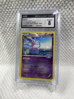 Espeon Cross. Holo Natl. Champs - Pokemon: Dark Exploreres 2012 - 48/108 - CGC 8 - Image 1