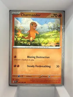 Charmander - (Cosmos Holo) Holo Common Miscellaneous Cards & Products 007/091 NM - Image 1