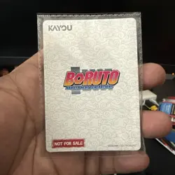 Kayou Naruto Promo Card Boruto Uzumaki NREA-PR-001 SEALED NEW - Image 2