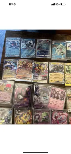 Pokemon Card Lot Japanese GX V EX Holo 35+ full art gold tapu koko tyranitar - Image 5