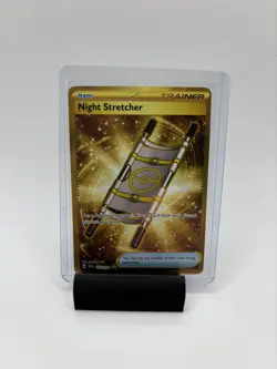 Pokemon Night Stretcher Gold Card Surging Sparks- 251/191 - Near Mint - Image 1