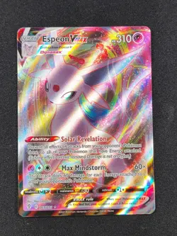 Espeon VMAX 065/203SWSH07: Evolving Skies Holo Rare Full Card - Image 1