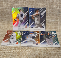 Topps 2026 Series 2 MLB Leaders Lot of 5 Nolan Ryan Mantle Williams Soto Raleigh - Image 1