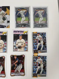 2025-2026 JACOB MISIOROWSKI Rookie Lot Of 19 RC BREWERS - Image 4