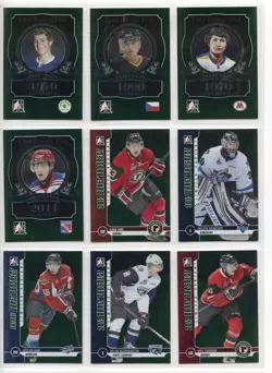 2013 ITG In The Game Draft Prospects Emerald Lot of 40 Cards /50 - Image 3