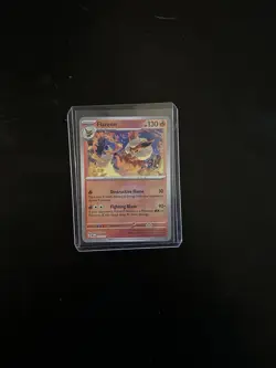 Pokemon TCG Flareon (Master Ball Pattern) 013/131 Prismatic Evolutions Holo LP+ - Image 1