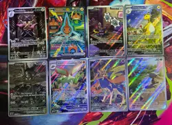 Pokemon TCG Lot Of 8 Illustration Rare And SIR Phantasmal White Flare Black Bolt - Image 1