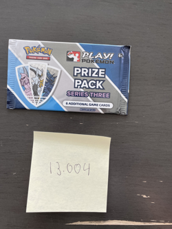 New & Sealed Pokemon Play Promo Exclusive Prize Pack Series 3 with weights - Image 1