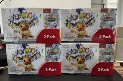 Pokemon Prismatic Evolutions ETB + Booster Bundle Costco 2 Pack - SEALED - Image 3