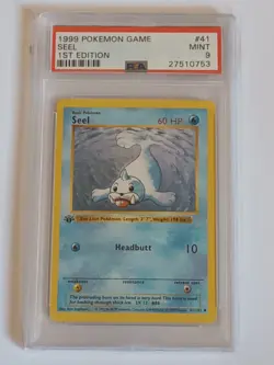 Pokemon PSA 9 1st Edition Seel #41 Base Set - Image 1