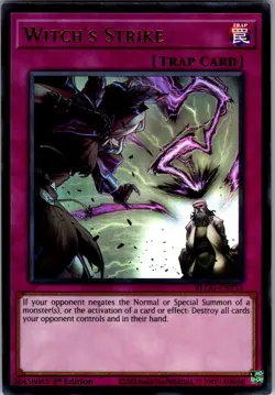 YU-GI-OH WITCH'S STRIKE BLGG-EN133 ULTRA RARE 1st Edition NM/M - Image 1