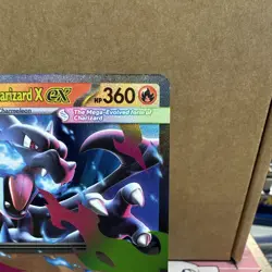 Pokemon TCG Mega Charizard X EX 013/094 Phantasmal Flames Holo 360HP EN - Image 2