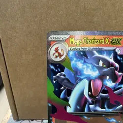Pokemon TCG Mega Charizard X EX 013/094 Phantasmal Flames Holo 360HP EN - Image 3