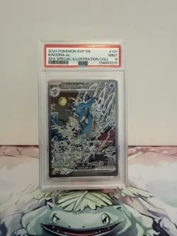 The Pokemon Company Pokemon Kingdra ex PSA 9 Promo Full Art Foil 131 SVP 2024 EN - Image 1