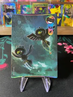 🔥NON TCG Chinese Pokemon Elf Eif Origin Collection 3.0 Murkrow SCR🔥 - Image 1