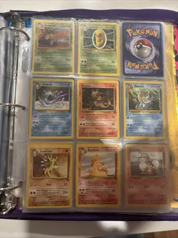 Nintendo Pokemon TCG Base Set/Team Rocket 1999 English Trainer Lot - Image 2