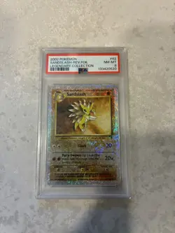 PSA 8 2002 Pokemon Sandslash 62/110 Legendary Collection Reverse Holo - Image 1