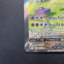 Pokemon TCG Golurk V 182/203 Evolving Skies Alt Art NM/M Full Art Ultra Rare - Image 5