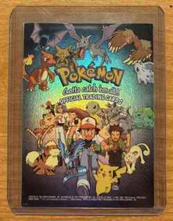 Topps Pokemon Gotta Catch Em All HOLO 4th Edition TV Animation Edition NM NP - Image 1