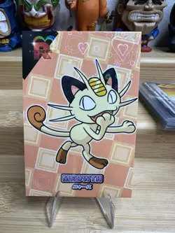 Meowth Hearts Holo Pokemon Rocket Team Card Database - Image 1