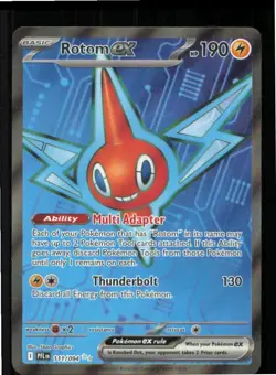 Rotom ex 111/094 Ultra Rare Phantasmal Flames Pokemon Holo Near Mint - Image 1